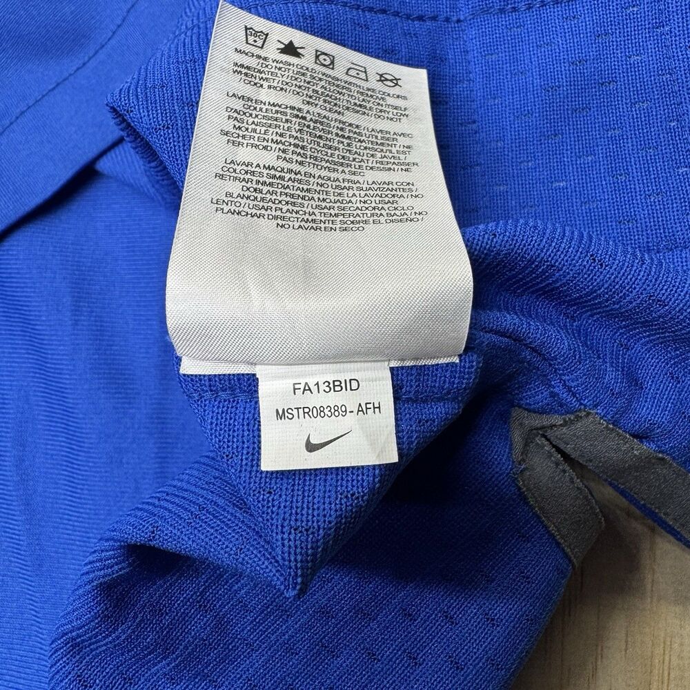 NEW XL Air Force Falcons Nike #1 Football Game Jersey PRINTED Blue Gray - Picture 8 of 12